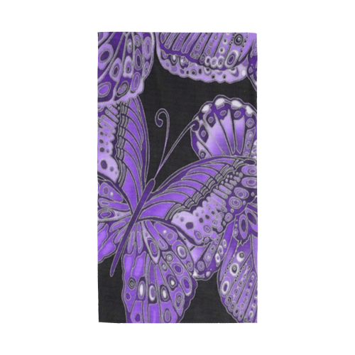 Purple Butterfly Pattern Multifunctional Headwear