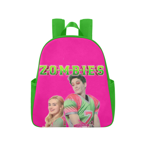 Zombies Multi-Pocket Fabric Backpack (Model 1684)