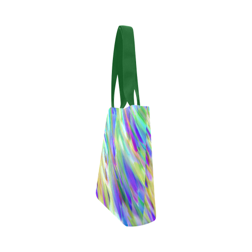 Colorful digital art splashing G401 Canvas Tote Bag (Model 1657)