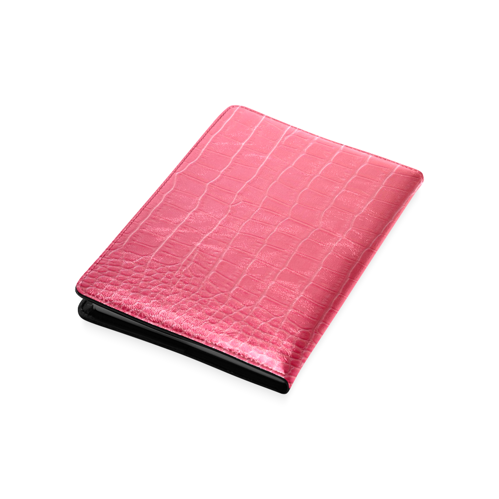 Red Snake Skin Custom NoteBook A5