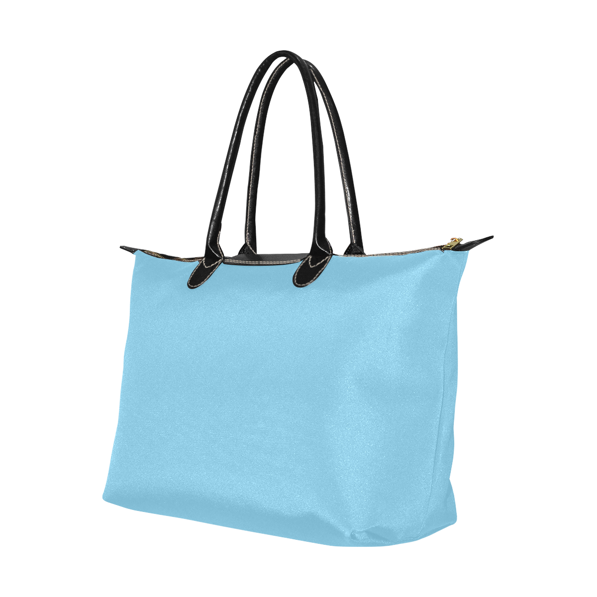 color baby blue Single-Shoulder Lady Handbag (Model 1714)