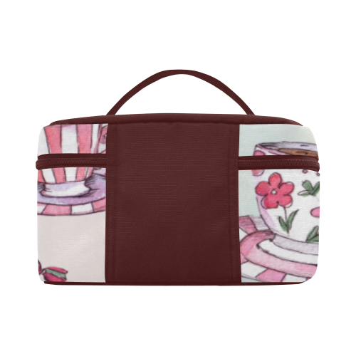 Coffee and sweeets Cosmetic Bag/Large (Model 1658)