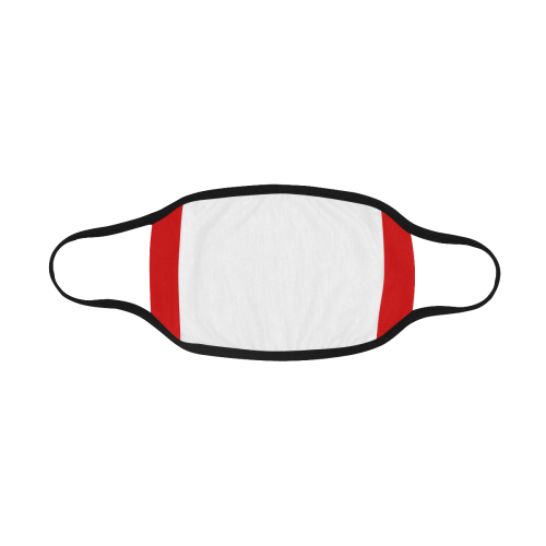 Red Queen White Logo Red Mouth Mask