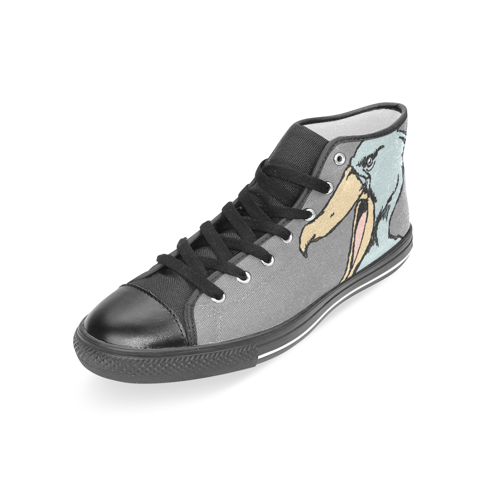 Shoebill Storks Women's Classic High Top Canvas Shoes (Model 017)