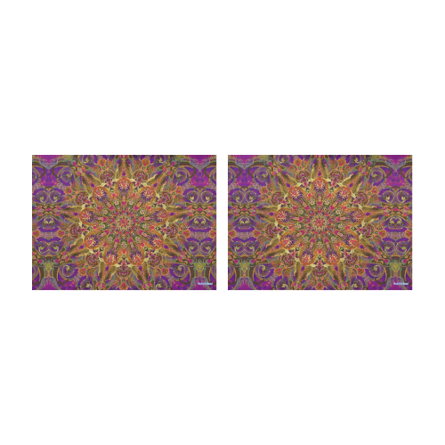 tapis de chabat 1 Placemat 14’’ x 19’’ (Set of 2)