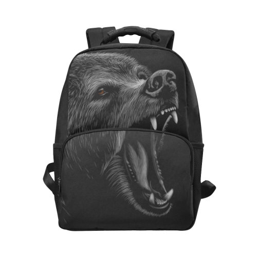 Bear Unisex Laptop Backpack (Model 1663)