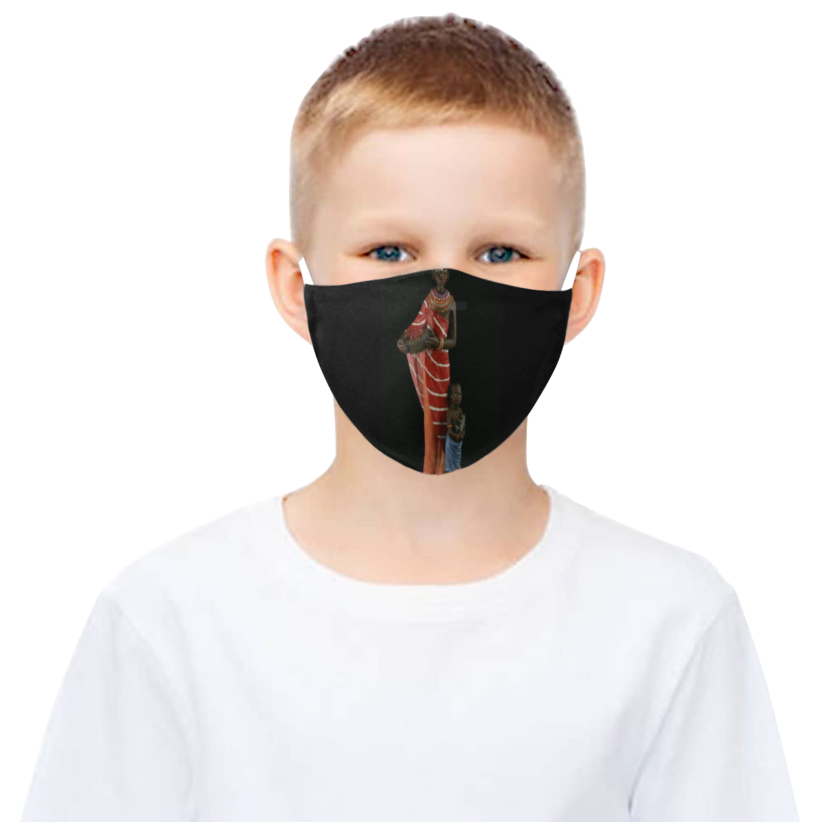 manye 3D Mouth Mask with Drawstring (Pack of 10) (Model M04)