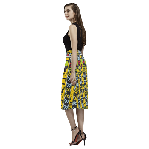 Shapes rows Aoede Crepe Skirt (Model D16)