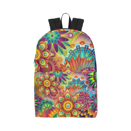 Colorful Abstract Unisex Classic Backpack (Model 1673)