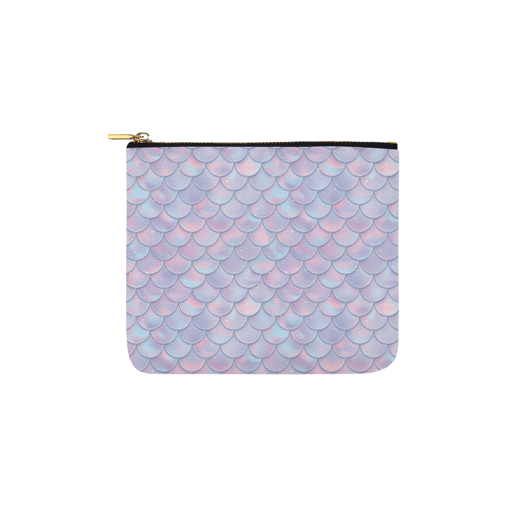 Mermaid Scales Carry-All Pouch 6''x5''