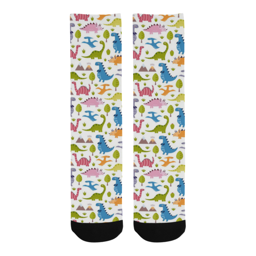 Dinosaur Pattern Trouser Socks