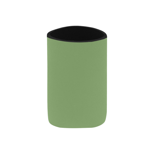 color asparagus Neoprene Can Cooler 4" x 2.7" dia.