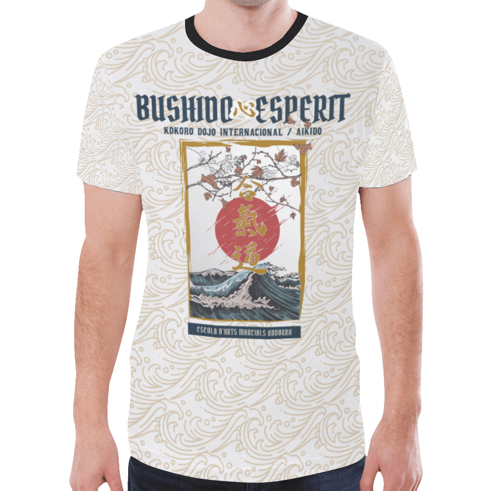 Bushido Esperit II. New All Over Print T-shirt for Men (Model T45)