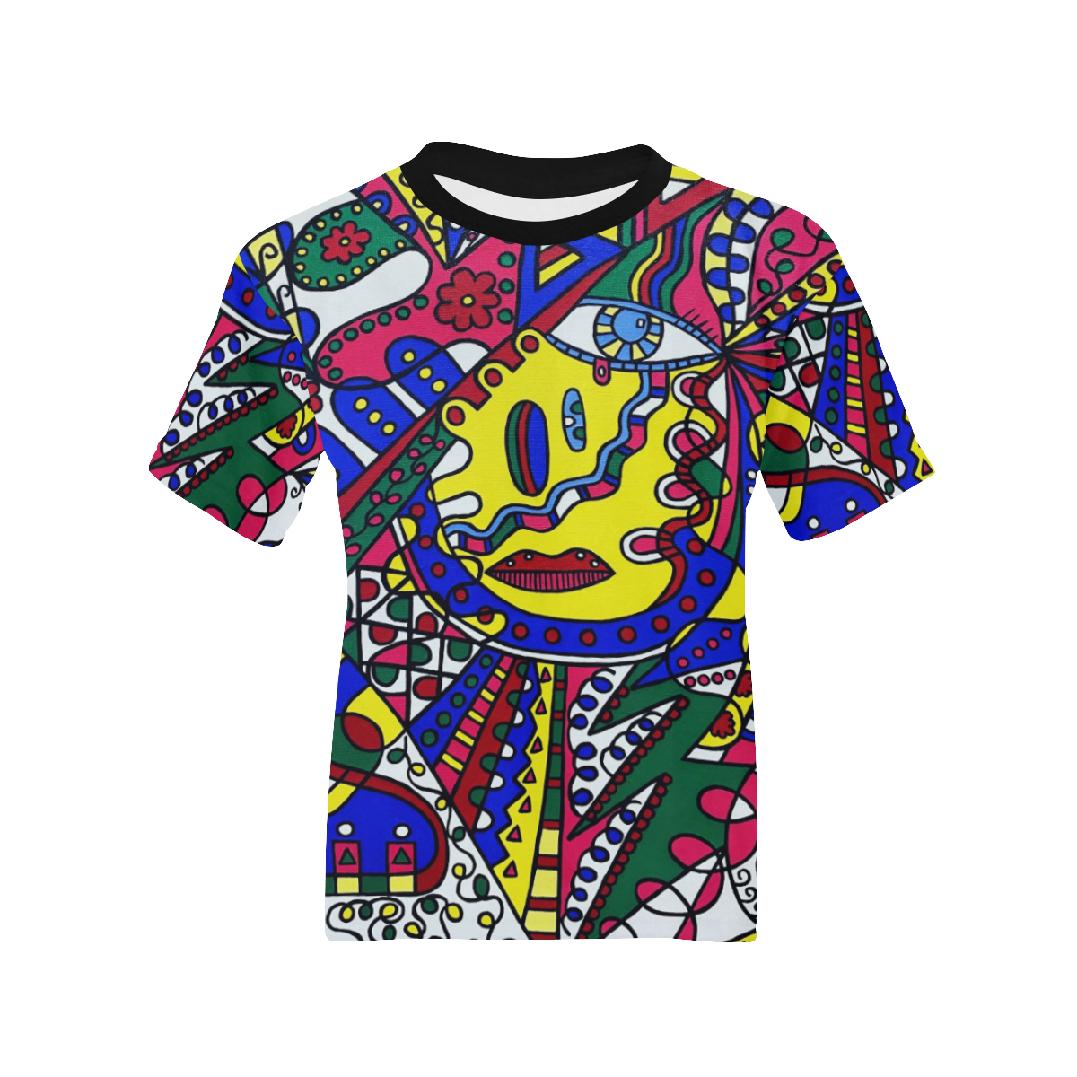 Whimsical Kids' All Over Print T-shirt (Model T65)