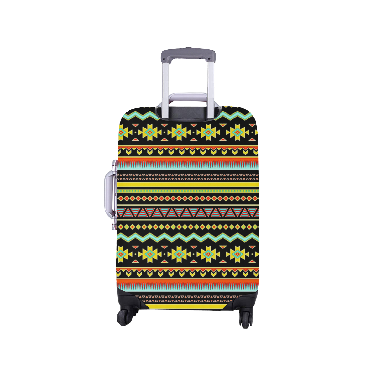 bright tribal Luggage Cover/Small 18"-21"