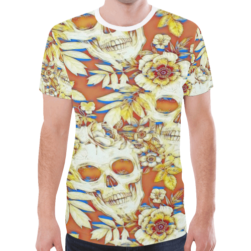 Woke Skulls Sun Festival 7 New All Over Print T-shirt for Men (Model T45)