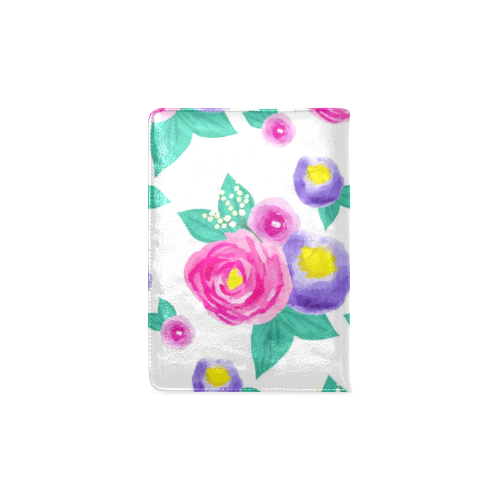 Watercolor Flowers Custom NoteBook A5