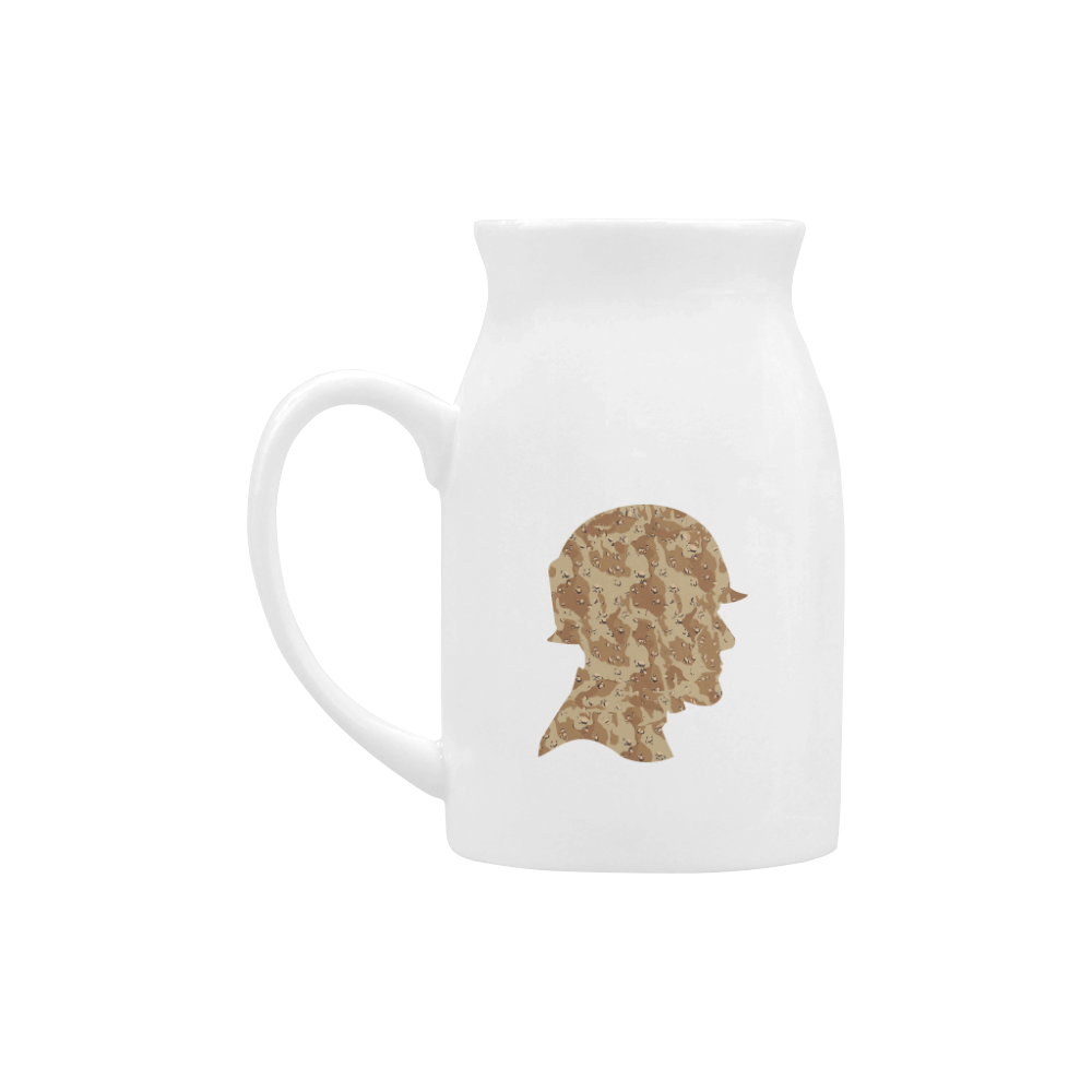 Desert Camouflage Soldier Milk Cup (Large) 450ml