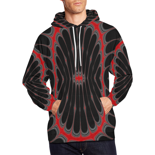 32_5000 23 All Over Print Hoodie for Men/Large Size (USA Size) (Model H13)