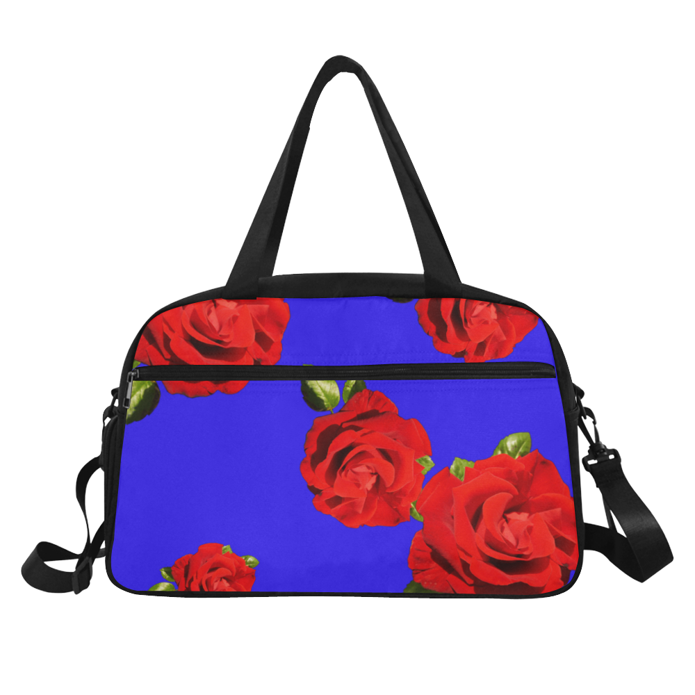 Fairlings Delight's Floral Luxury Collection- Red Rose Fitness Handbag 53086a11 Fitness Handbag (Model 1671)