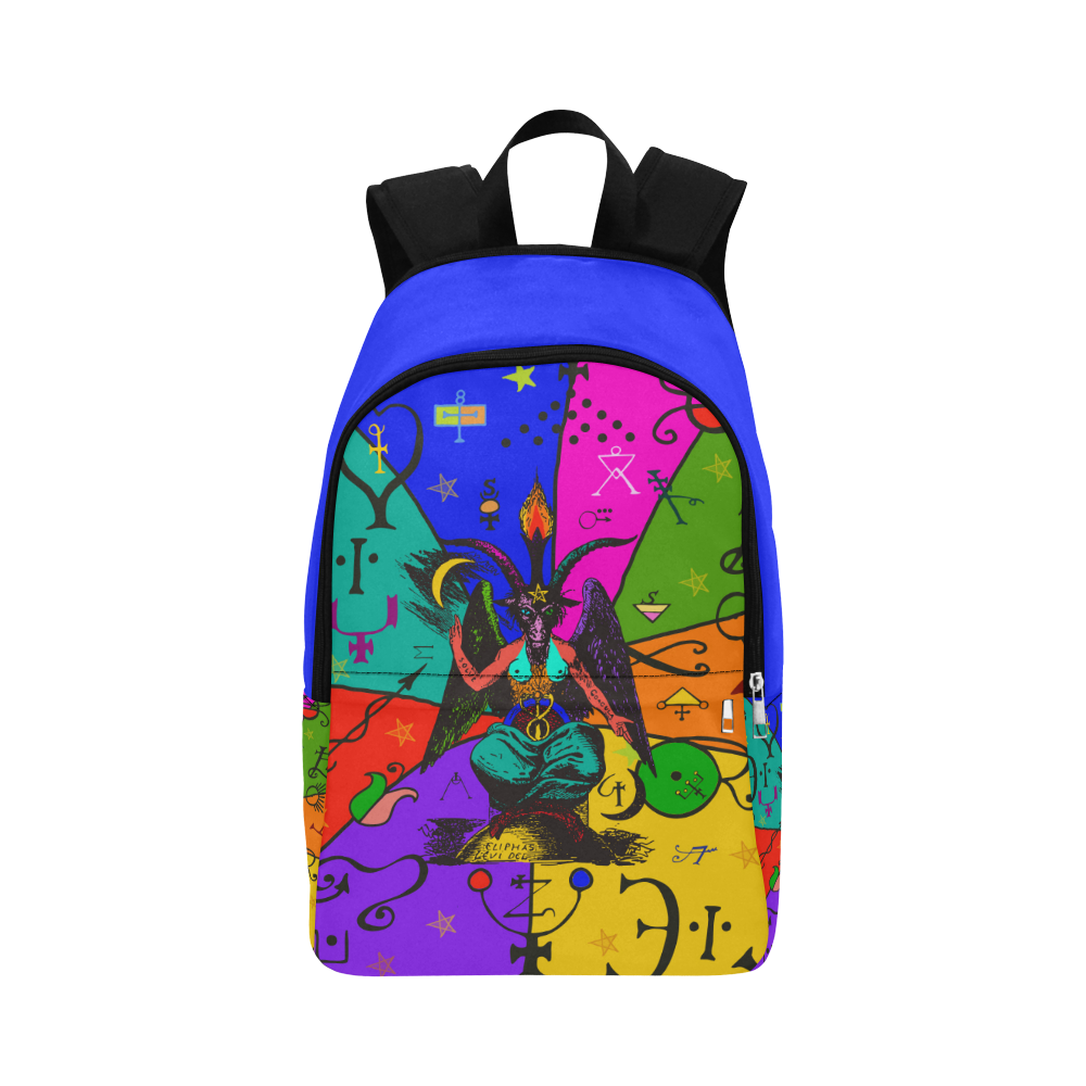 Awesome Baphomet Popart Fabric Backpack for Adult (Model 1659)