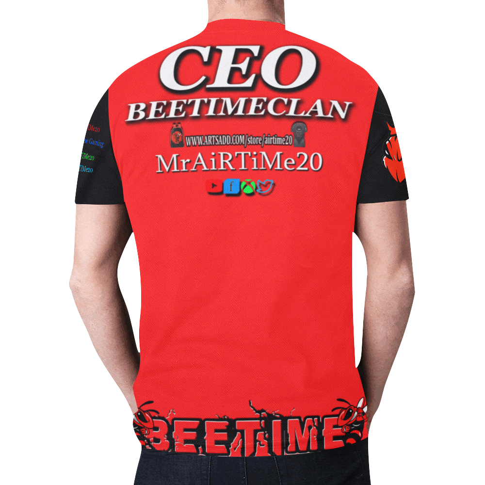 CEO BEETIME T-SHIRT New All Over Print T-shirt for Men/Large Size (Model T45)