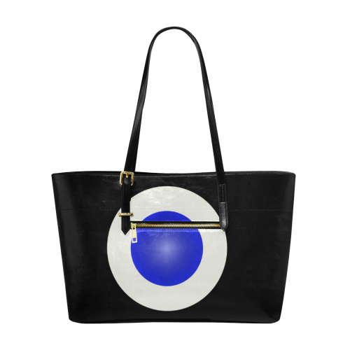 blue circles Euramerican Tote Bag/Large (Model 1656)