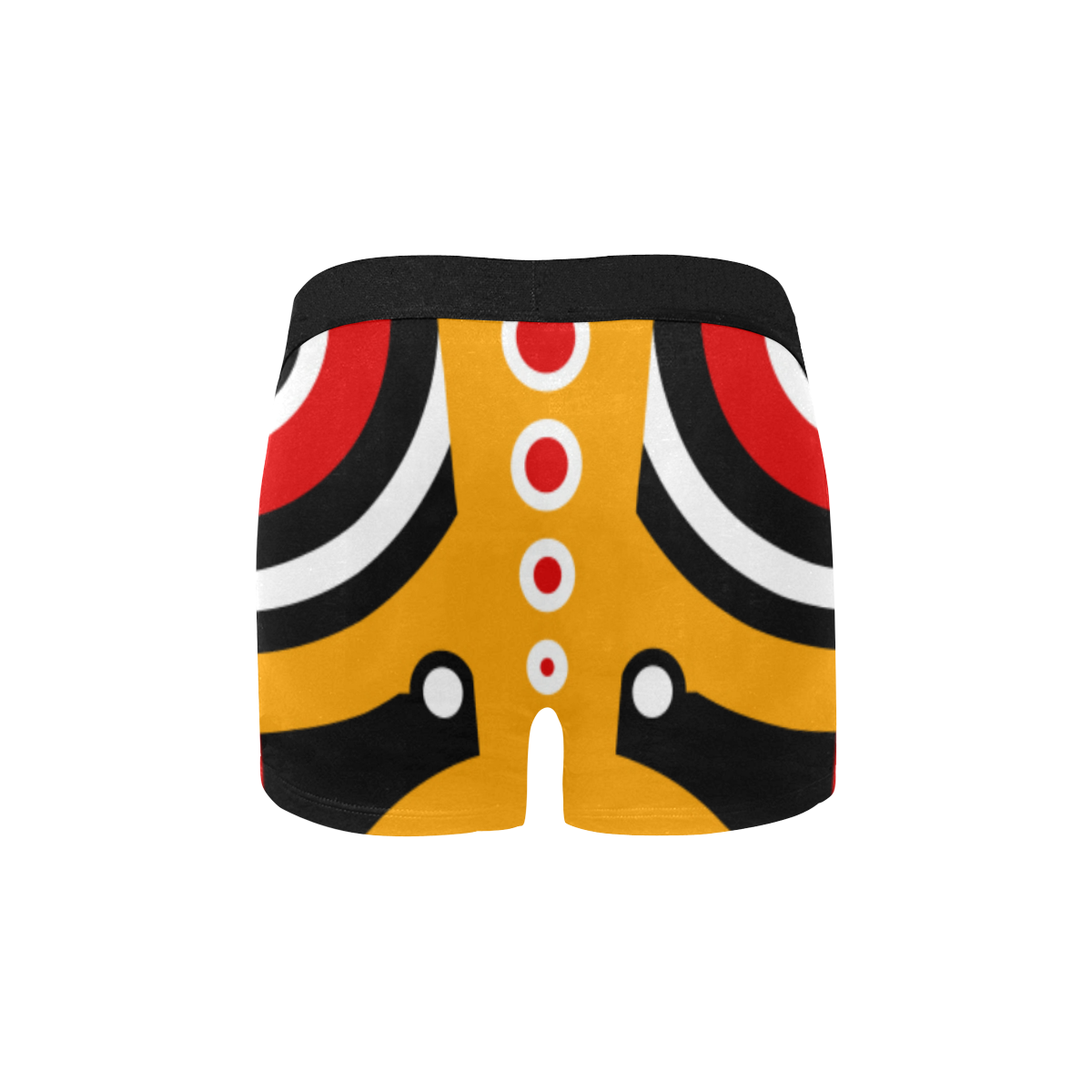 Red Yellow Tiki Tribal Men's Classic Boxer Briefs (Model L34)