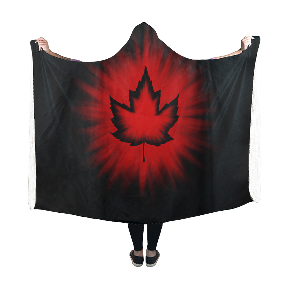 Canada Souvenir Hooded Blankets Hooded Blanket 60''x50''