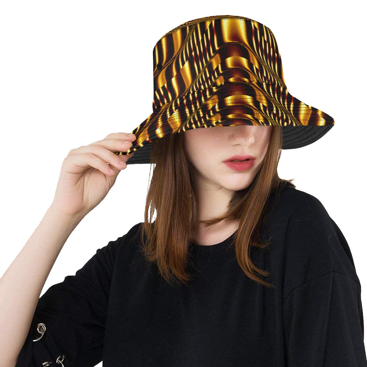 Golden Light Cup All Over Print Bucket Hat