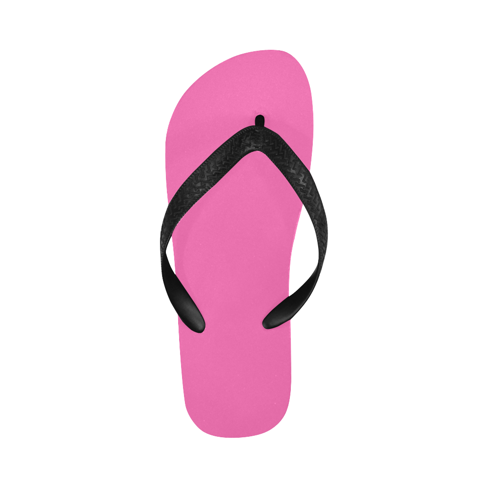 color hotpink Flip Flops for Men/Women (Model 040)