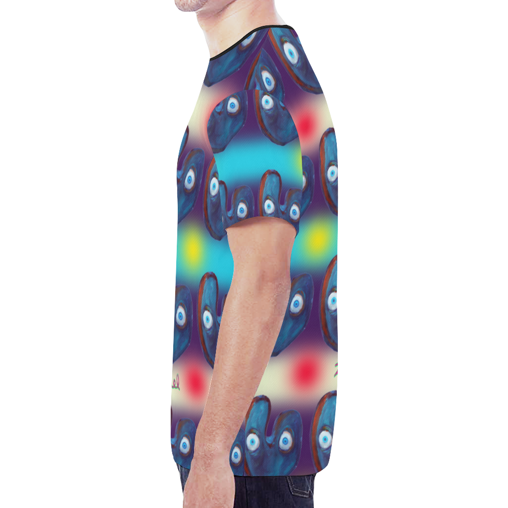graffiti-real-19-tapiz-5 New All Over Print T-shirt for Men (Model T45)