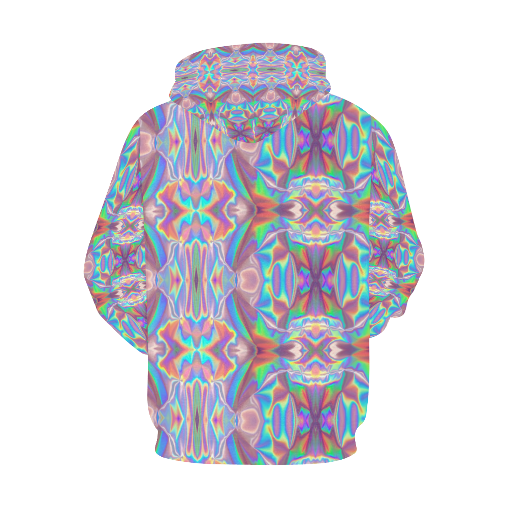 holo All Over Print Hoodie for Women (USA Size) (Model H13)