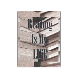 Reading Is My Life Blanket 50"x60"