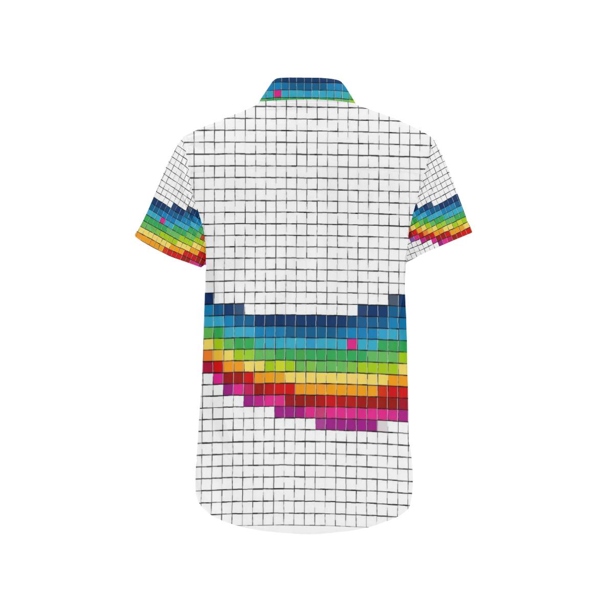 Mosaic Pride by Popartlover Men's All Over Print Short Sleeve Shirt (Model T53)