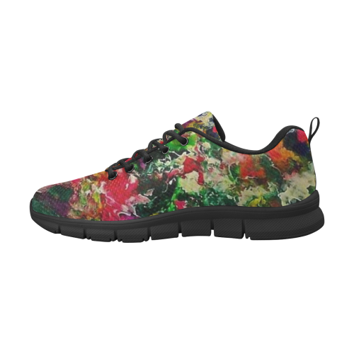 Color Explosion Women's Breathable Running Shoes (Model 055)