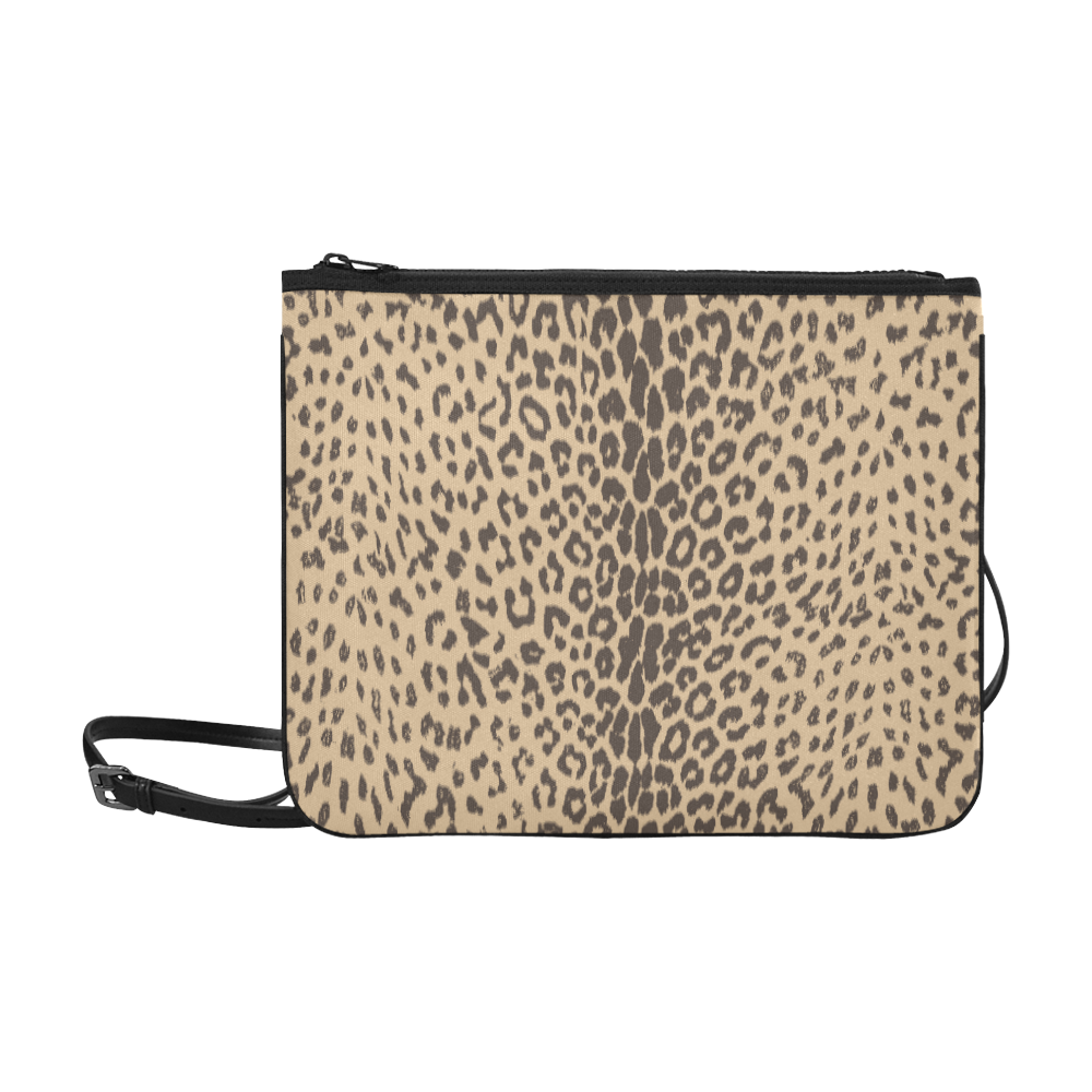 Leopard Slim Clutch Bag (Model 1668)