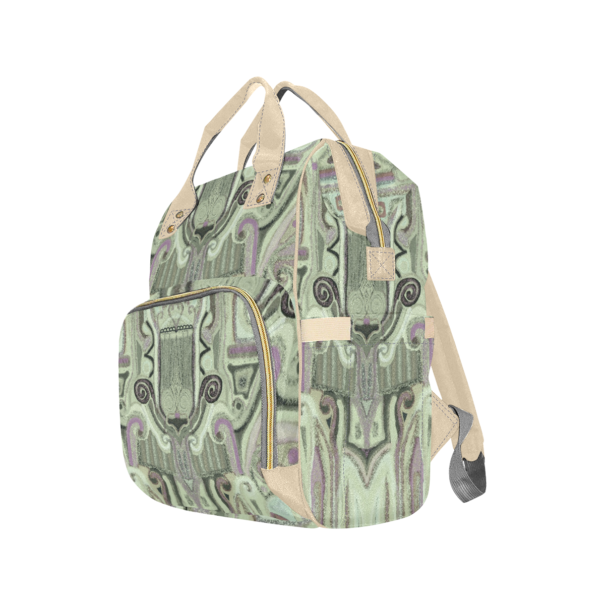 cover 18 Multi-Function Diaper Backpack/Diaper Bag (Model 1688)