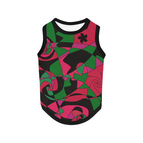 Abstract #7 2020 All Over Print Pet Tank Top