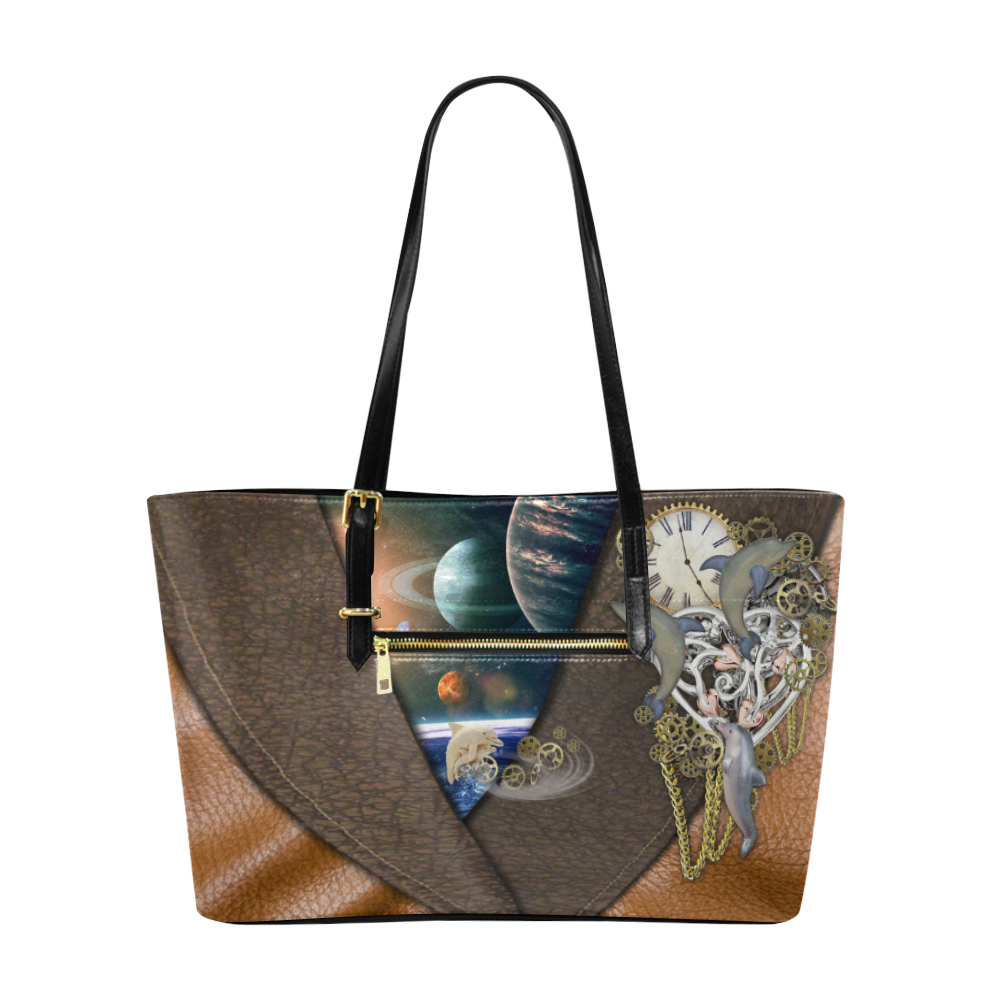 our dimension of Time Euramerican Tote Bag/Large (Model 1656)