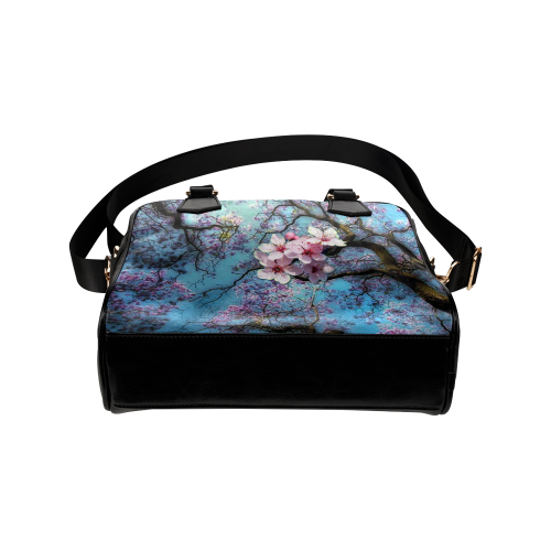 Cherry Blossoms Shoulder Handbag (Model 1634)