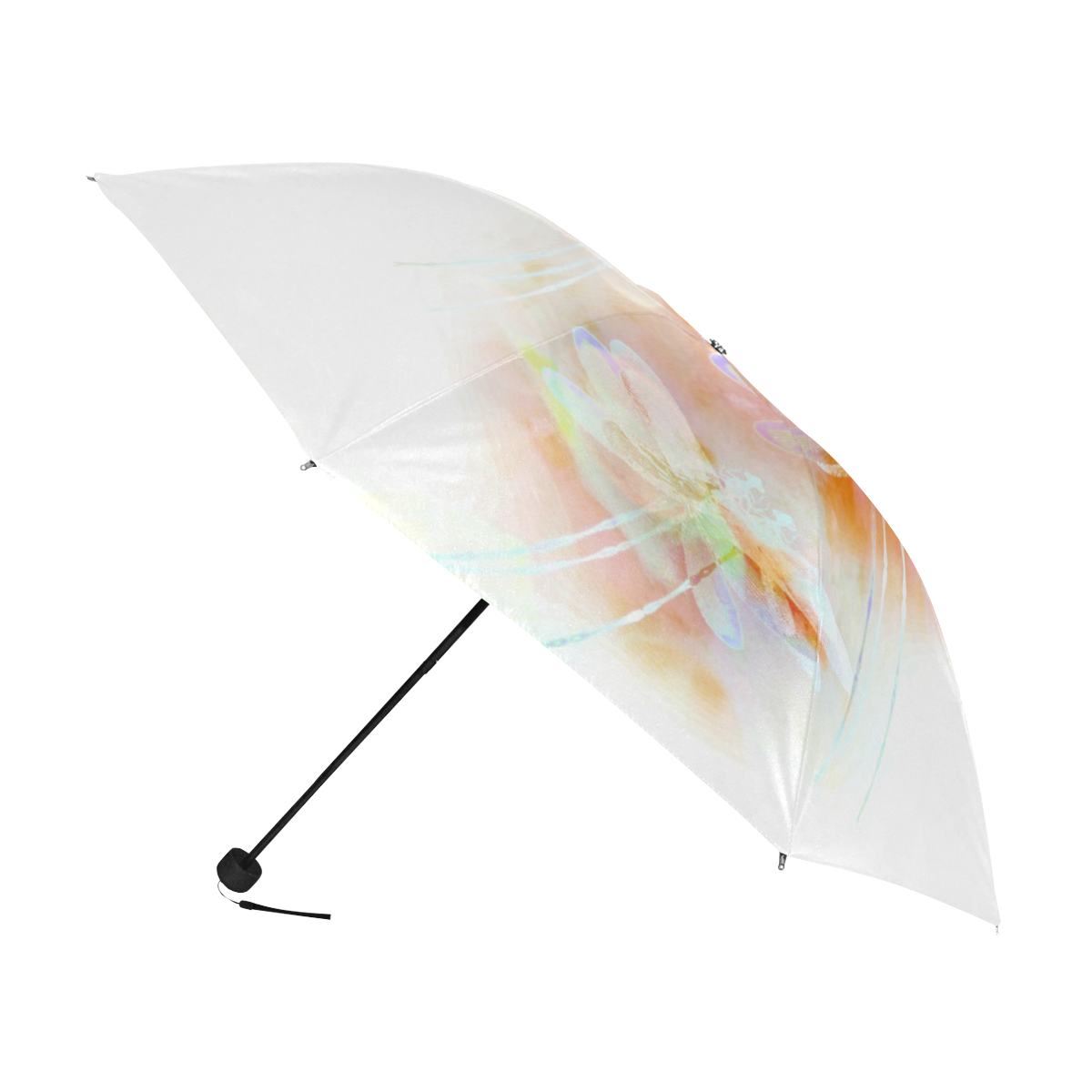 Watercolor dragonflies Anti-UV Foldable Umbrella (U08)