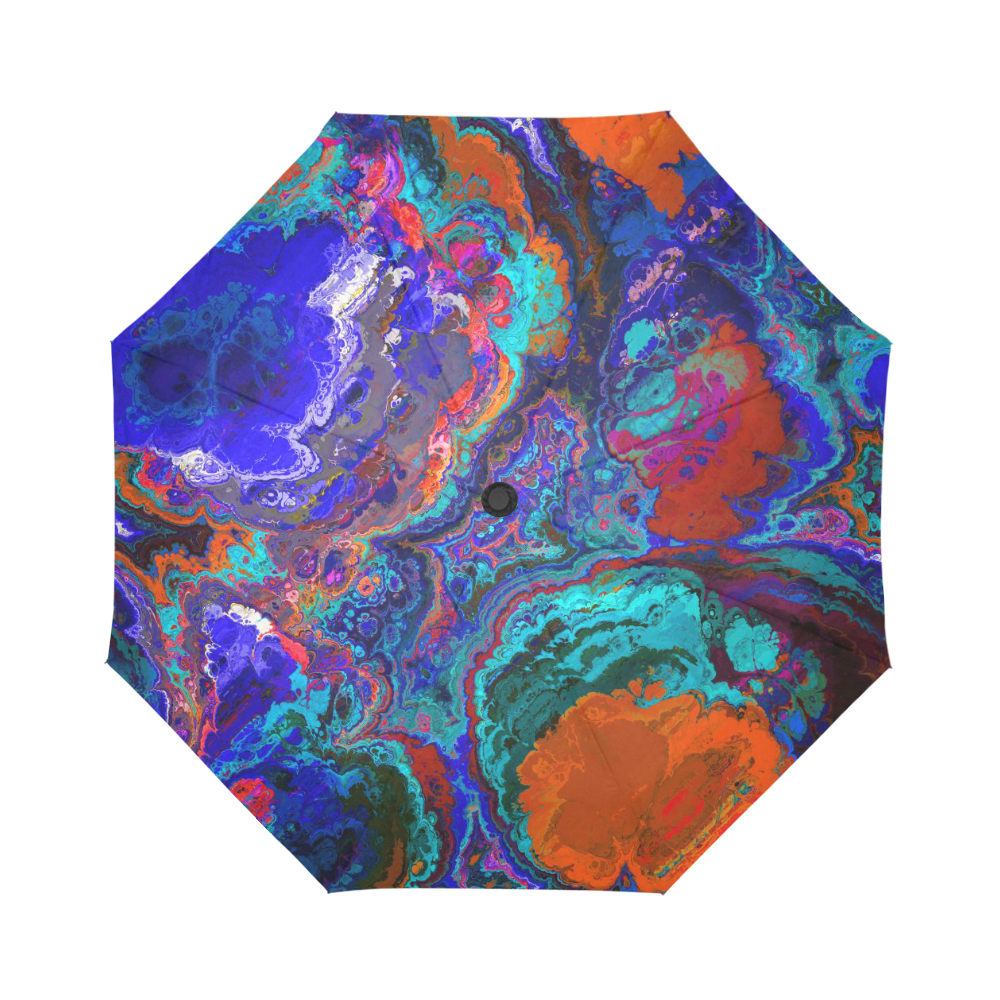 wonderful fractal 3186 by JamColors Auto-Foldable Umbrella (Model U04)
