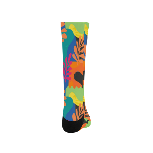 Abstract Nature Pattern Trouser Socks