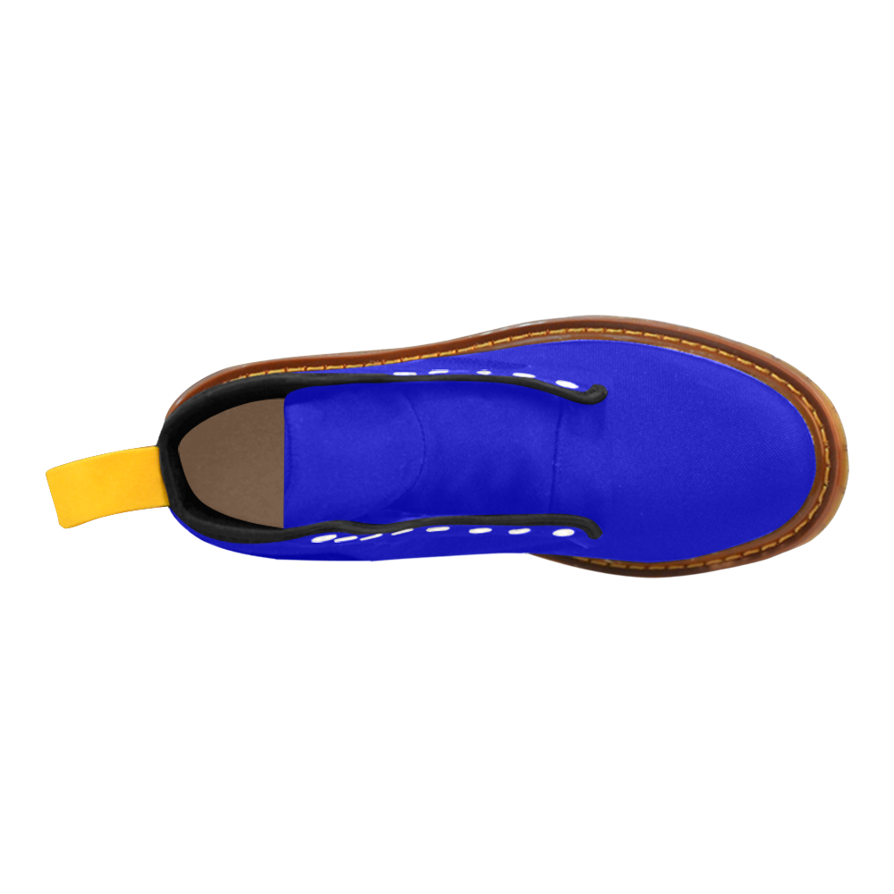 color medium blue Martin Boots For Men Model 1203H