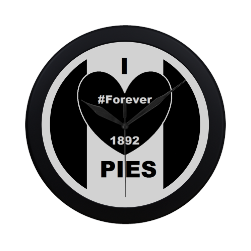 PIES- Circular Plastic Wall clock