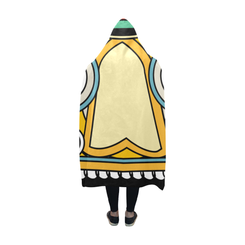 indian tribal Hooded Blanket 60''x50''