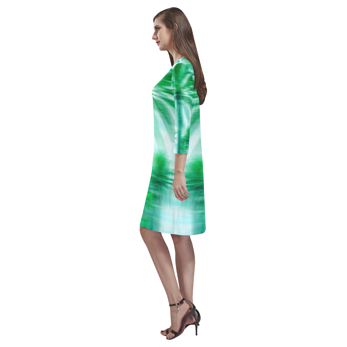 Palm Beach Rhea Loose Round Neck Dress(Model D22)