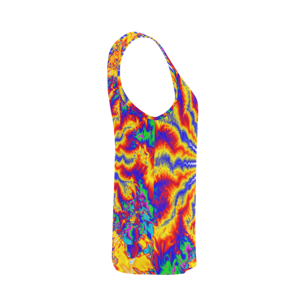 Chaos All Over Print Tank Top for Women (Model T43)