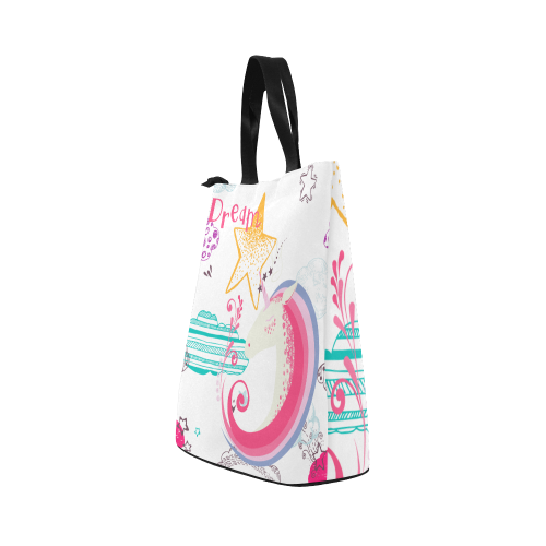 Unicorn Dream Nylon Lunch Tote Bag (Model 1670)